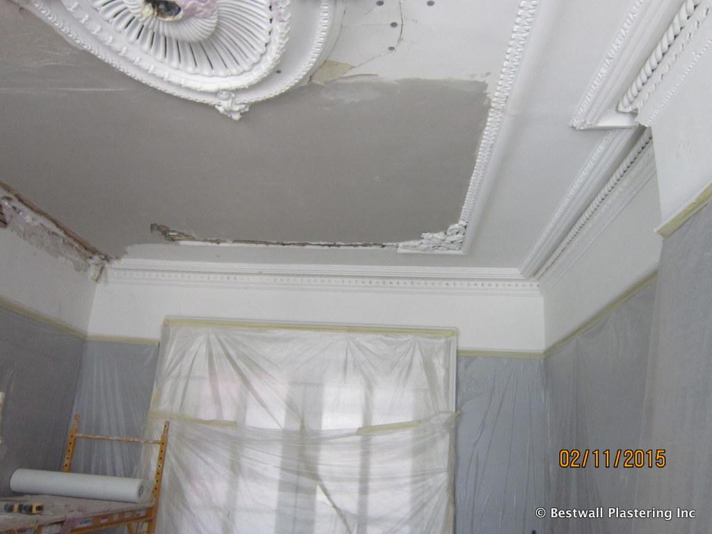 Essex County, NJ plaster ceiling